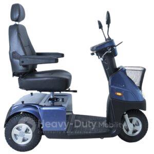 Side View Blue Afiscooter C3 Mobility Scooter
