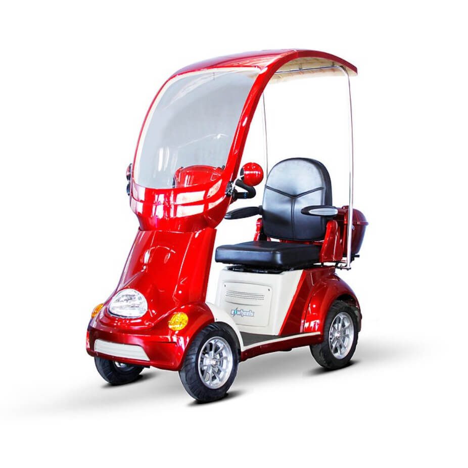 Side View Red EWheels EW-54