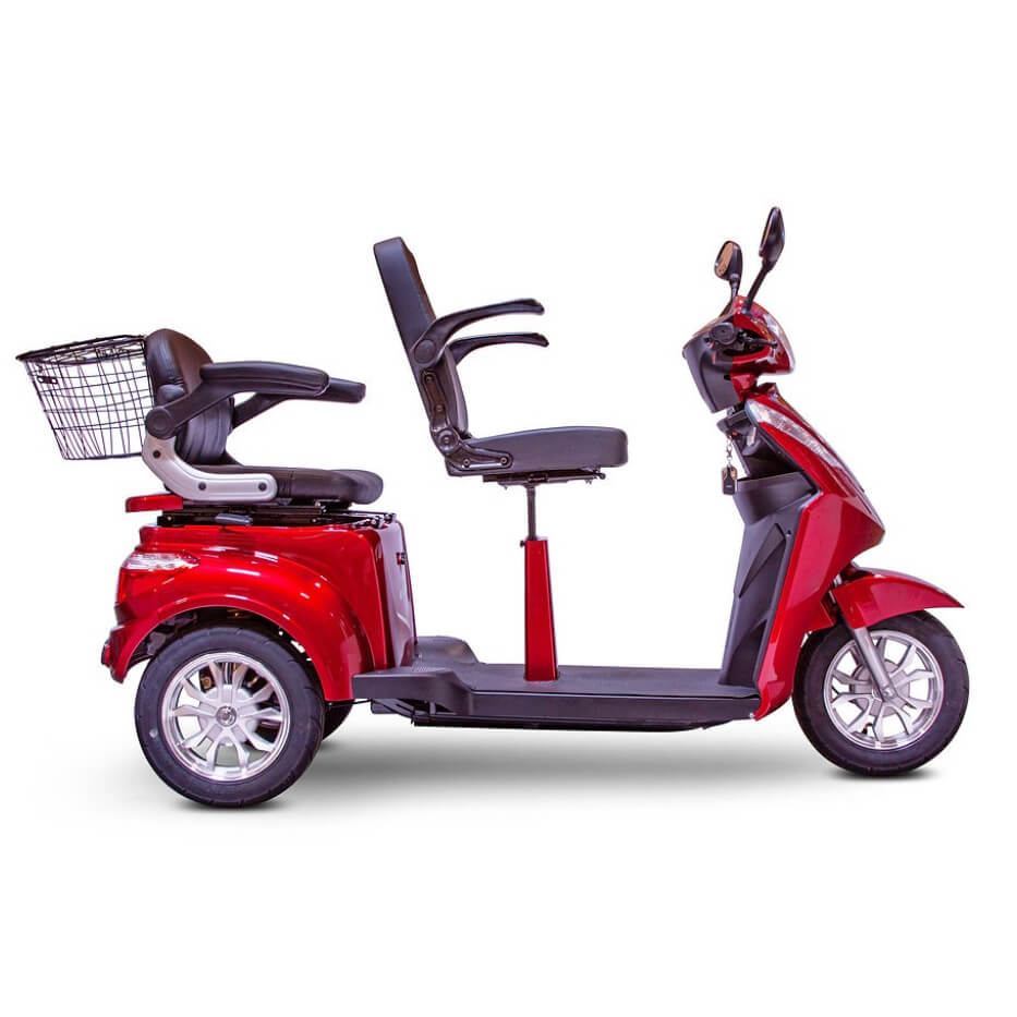 Side View Red EWheels EW-66