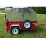 XL Scoota Trailer With Top and Rubber