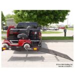 Live Image Side View of Versahaul Vehicle Extra Large Manual Carrier for Mobility Scooters