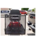 Live Image Front View of Versahaul Vehicle Extra Large Manual Carrier for Mobility Scooters