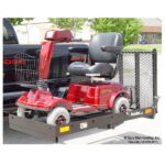 Live Image Front View of Versahaul Vehicle Extra Large Manual Carrier for Mobility Scooters