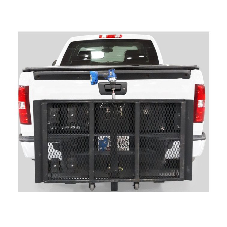 Back View of Tippmann Heavy-Duty House Drill Electric Vehicle Carrier for Mobility Scooters