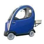 Side View of Shoprider Flagship Cabin Enclosed Mobility Scooter
