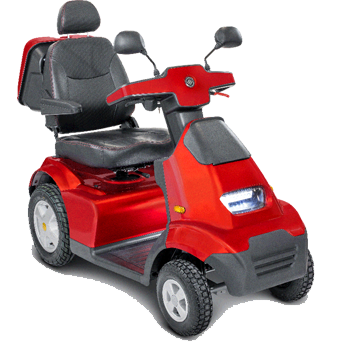 Heavy duty mobility scooter