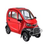 Red Color Q Runner Fully Enclosed Cabin Mobility Scooter