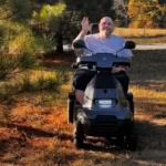 Sammy on Afikim S4 Mobility Scooter