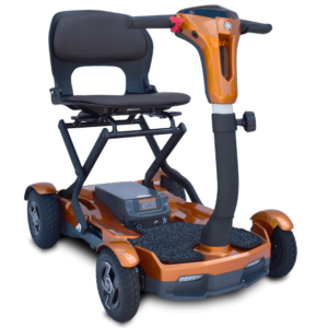 EV-Rider Teqno Heavy Duty Auto Folding Travel Mobility Scooter