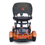 Back View of EV-Rider Teqno Heavy Duty Auto Folding Travel Mobility Scooter