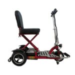 Side View of Enhance Mobility Triaxe Cruze Folding Mobility Scooter