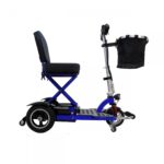 Side View of Enhance Mobility Triaxe Cruze Folding Mobility Scooter