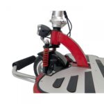 Shock View of Enhance Mobility Triaxe Cruze Folding Mobility Scooter