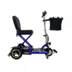 Side View of Enhance Mobility Triaxe Cruze Folding Mobility Scooter