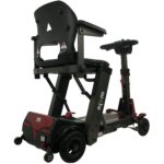 Back View of Enhance Mobility Mojo Heavy Duty Auto-Folding Mobility Scooter