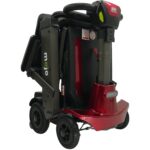Folded View of Enhance Mobility Mojo Heavy Duty Auto-Folding Mobility Scooter