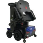 Folded View of Enhance Mobility Mojo Heavy Duty Auto-Folding Mobility Scooter
