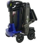 Side Folded View Enhance Mobility Mojo Heavy Duty Auto-Folding Mobility Scooter