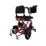 Back View of Enhance Mobility Triaxe Sport Heavy Duty Folding Travel Mobility Scooter