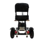 Back View of Enhance Mobility Triaxe Sport Heavy Duty Folding Travel Mobility Scooter