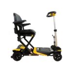 Side View of Enhance Mobility Transformer Auto-Folding Travel Mobility Scooter