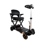 Black Color of Enhance Mobility Transformer Auto-Folding Travel Mobility Scooter