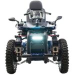 Front view of TerrainHopper Overlander 4ZS, an all-terrain mobility vehicle.