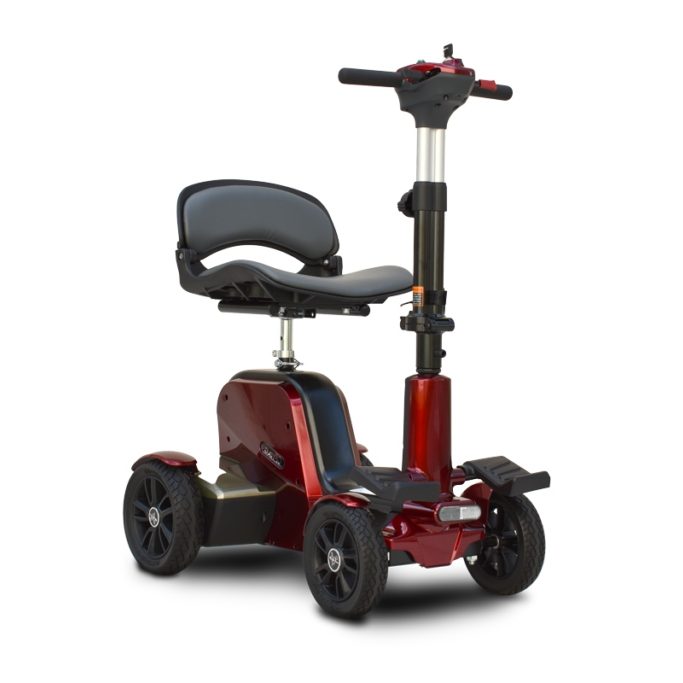 EV Rider CityBug red front side view