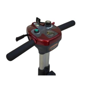 EV Rider CityBug tiller control close up