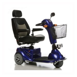 Merits Pioneer 3 blue front side view