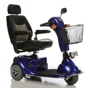 Merits Pioneer 3 blue front side view