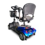 EV Rider CityCruzer Blue Back View