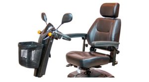 EV Rider Adjustable Seat and Tiller 