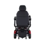 Back view of the Merits Dualer wheelchair, showing its strong frame, well-built wheels, and handles, made for reliable support and easy movement