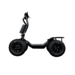 EZ-Raider HD2 off-road heavy-duty foldable scooter, full side view.