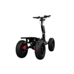 EZ-Raider HD2 foldable off-road heavy-duty scooter, rear side view