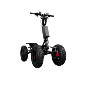 EZ-Raider HD2 heavy-duty foldable off-road scooter, front side view