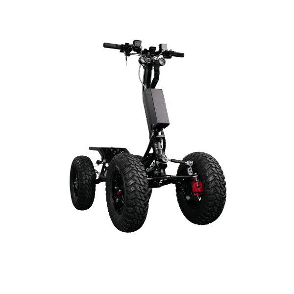 EZ-Raider HD2 heavy-duty foldable off-road scooter, front side view