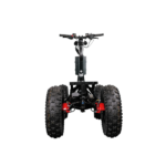 EZ-Raider HD4 heavy-duty off-road foldable scooter, back view.