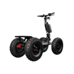 EZ-Raider HD4 heavy-duty foldable off-road scooter, rear side view