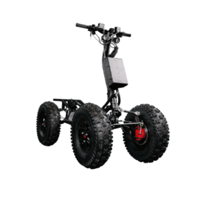 EZ-Raider HD4 heavy-duty off-road foldable mobility scooter, front side view