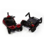 Disassemble View of Shoprider Dasher 4 4-Wheel Lightweight Travel Mobility Scooter - GK8