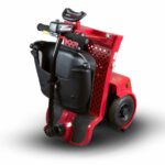 Folded View of Shoprider Echo Folding Lightweight Folding Mobility Scooter - FS777