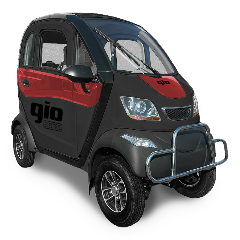 Gio Golf Fully Enclosed Mobility Scooter Color Black