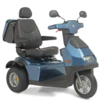 Blue Afiscooter S3 Mobility Scooter with Golf Tire