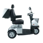 Side View Silver Afiscooter C3 Mobility Scooter