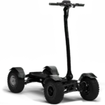 Stealth CycleBoard X-Quad 3000 electric scooter with fat tires and fenders